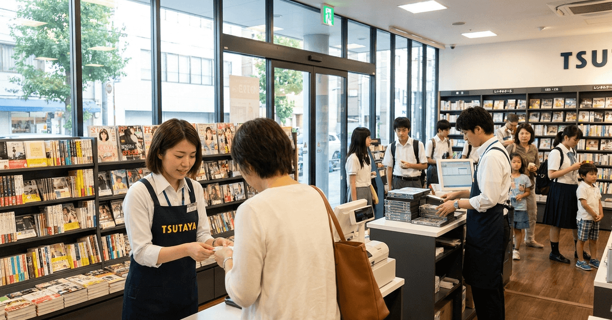 TSUTAYAの求人情報：販売・接客スタッフ募集