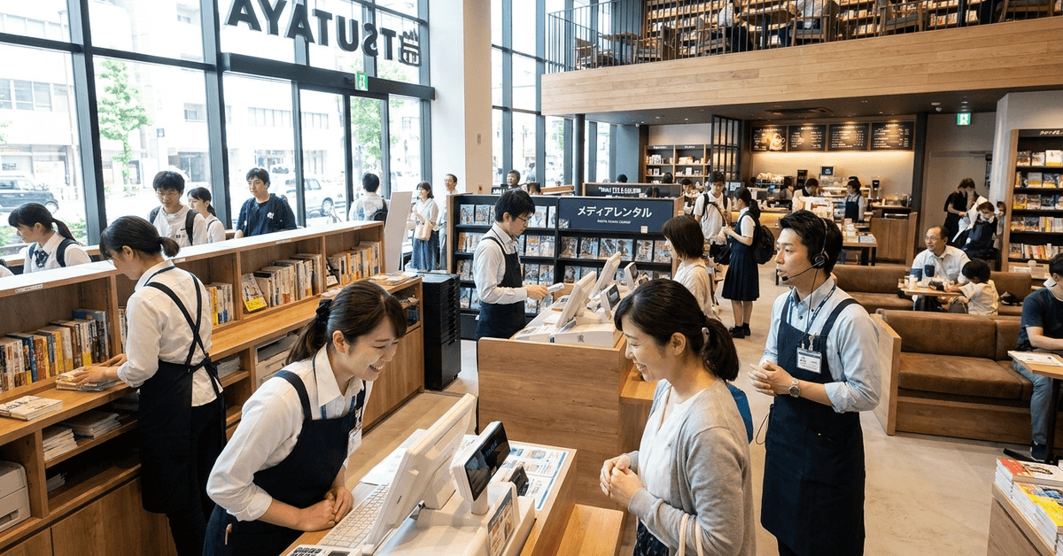 TSUTAYAの求人情報：販売・接客スタッフ募集